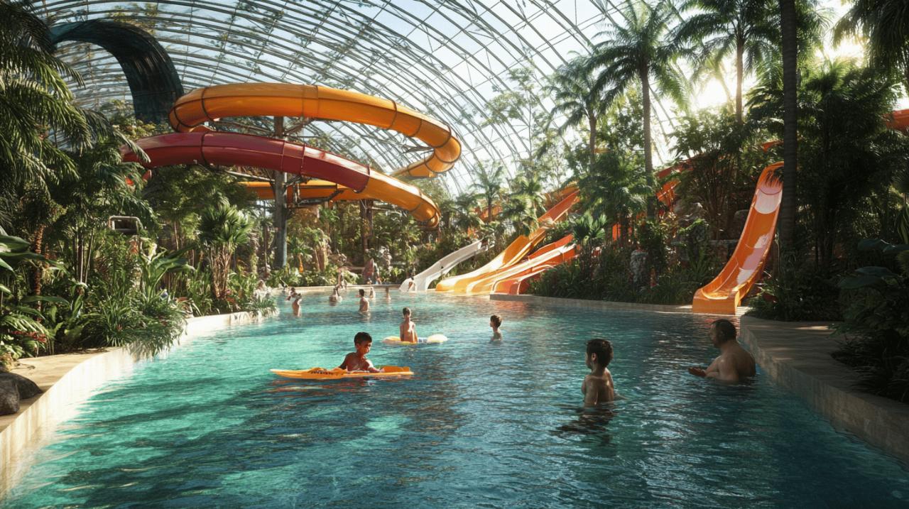 Splash et sensations : top 10 des parcs aquatiques couverts incontournables en France